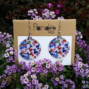 Aretes Redondos Flor De Páramo