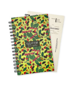 Cuaderno ilustrado de Café de Colombia