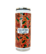 Lata de 500ml con ilustraciones inspiradas en el café colombiano