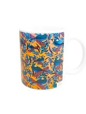 Mug Blanco Aves de Colombia 2