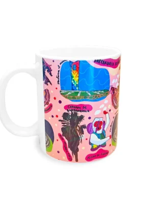 Mug Blanco Barranquilla Colombia