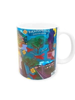 Mug Blanco Bucaramanga 2