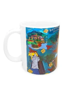 Mug Blanco Bucaramanga Colombia