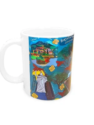 Mug Blanco Bucaramanga Colombia