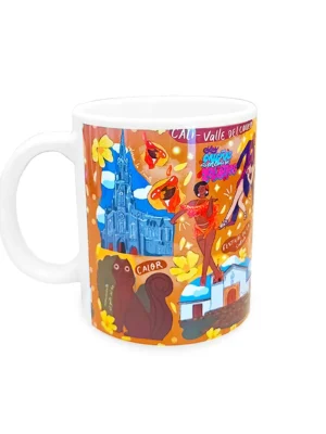 Mug Blanco Cali Colombia