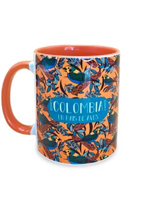 Mug Colorido Aves de Colombia