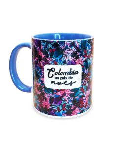 Mug Colorido Aves De Paramo