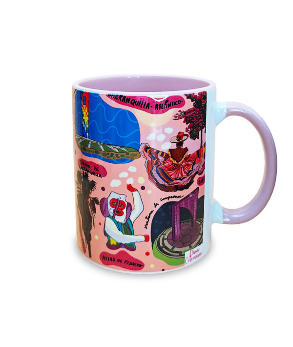 Mug Colorido Barranquilla
