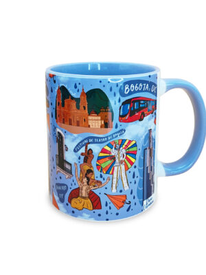 Mug Colorido Bogotá AZ2