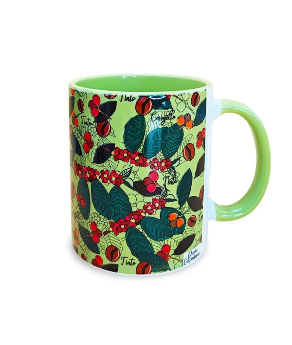 Mug Colorido Café de Colombia