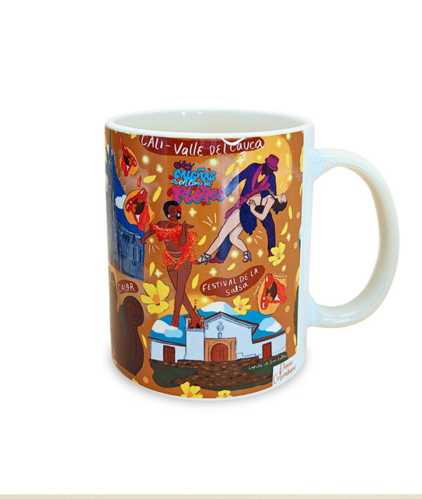 Mug Colorido Cali Colombia