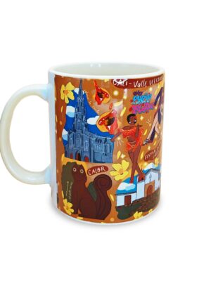 Mug Colorido Cali Colombia
