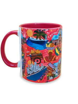 Mug Colorido Cartagena Colombia