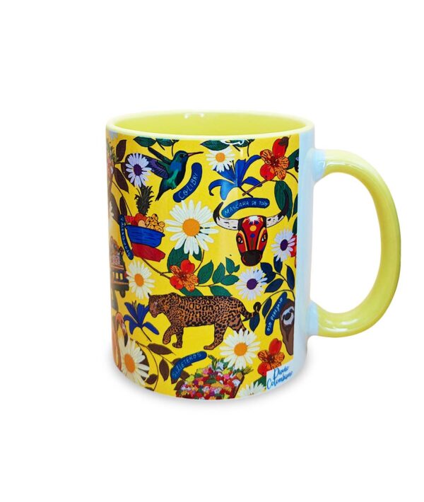 Mug Colorido Folclor Colombiano
