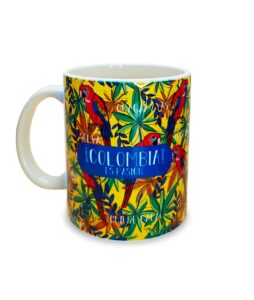 Mug Colorido Guacamayas Colombianas