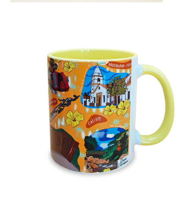 Mug Colorido Valledupar Colombia