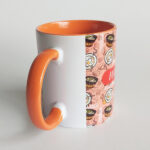 Mug Naranja Comida Bogotana
