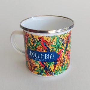 Mug Peltre Guacamayas