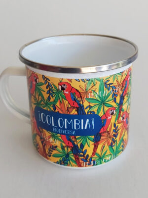 Mug Peltre Guacamayas