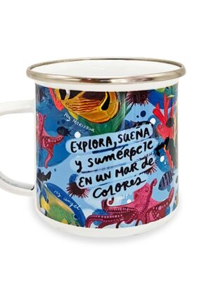 Mug Peltre Costa Colombiana