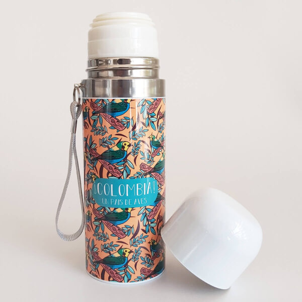 Termo 350 ml Aves Colombianas