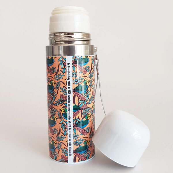 Termo 350 ml Aves Colombianas
