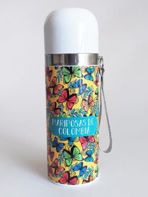 Termo 350 ml Mariposario Colombiano