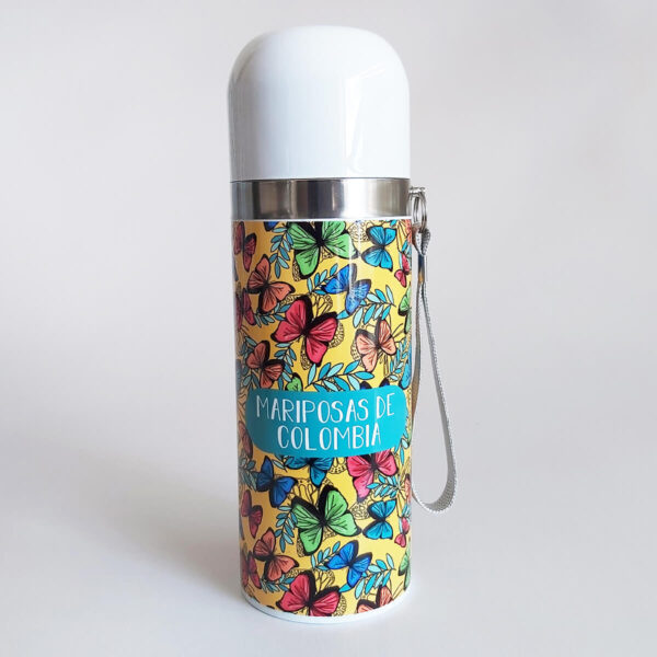 Termo 350 ml Mariposario Colombiano