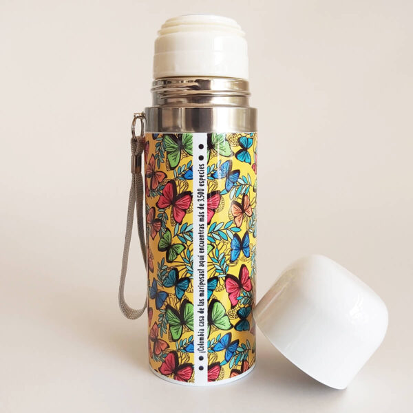 Termo 350 ml Mariposario Colombiano