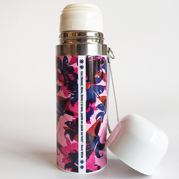 Termo 350 ml Orquidea Colombiana