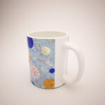 Mug Blanco Agapantos