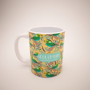 Mug Blanco Avistamiento De Aves