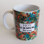 Mug Blanco Colibríes