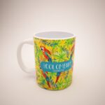 Mug Blanco Guacamayas