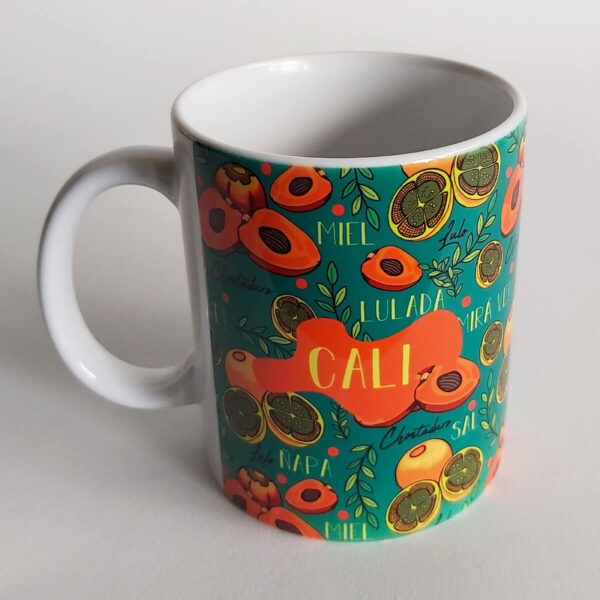 Mug Blanco Lulos y Chontaduros