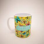 Mug Blanco Mariposario Colombiano
