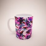 Mug Blanco Orquídeas