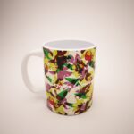 Mug Blanco Orquídeas
