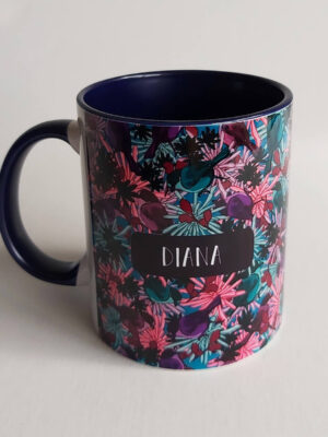 Mug Azul Oscuro Aves De Paramo