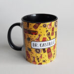 Mug Negro Iconos De Bogota