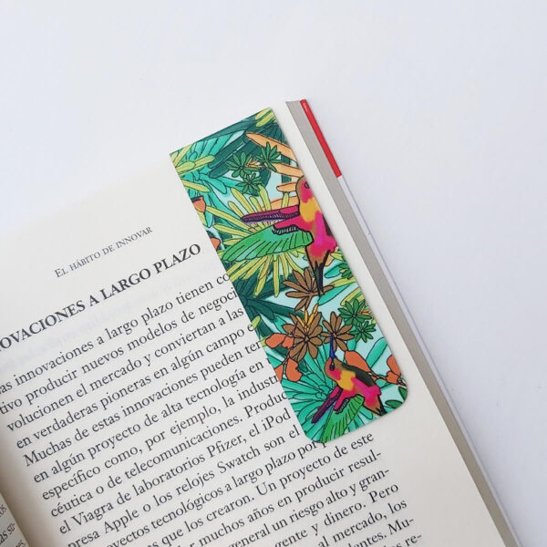 Separador Alargado Libros Colibríes