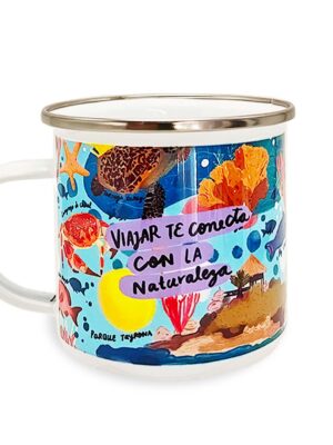 Mug Peltre Caribe Colombiano