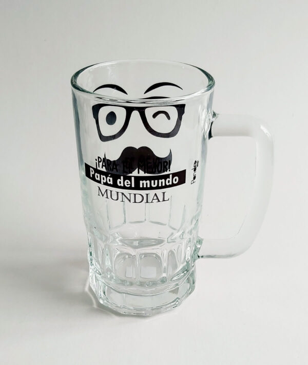 Mug Cervecero El Mejor Papá Del Mundo
