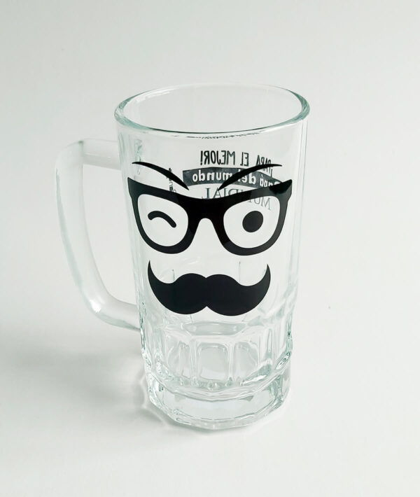 Mug Cervecero El Mejor Papá Del Mundo