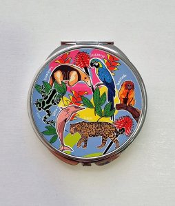 Espejo Cosmetiquero Amazónica Silvestre