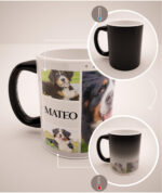 Mug Mágico Personalizado Con Tus Mascotas, Collage 6, (7 fotos)