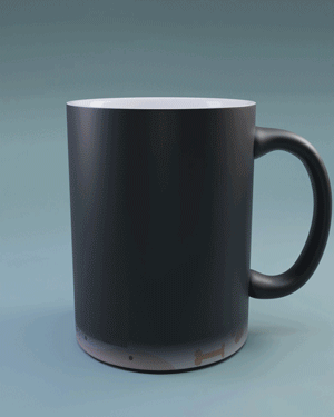 Mug Mágico Personalizado Con Tus Mascotas, Collage 1, (6 fotos)