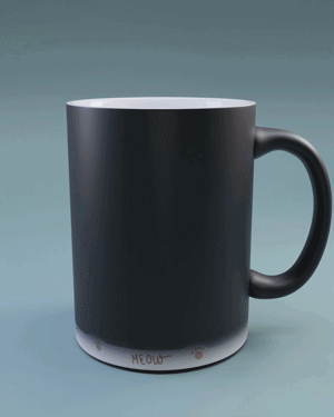 Mug Mágico Personalizado Con Tus Mascotas, Collage 8, (6 fotos)