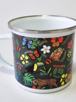 Mug Peltre Colombia biodiversa