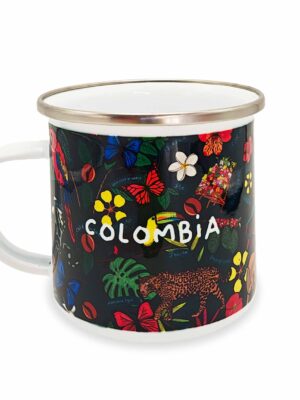 Mug Peltre Colombia biodiversa